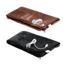 USB Heated Shawl Winter Electric Warming Neck Shoulder Heating Warmer Blanket Pad 45x80CM