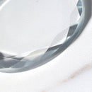 Crystal Round Glass Grafting Glue Holder False Eyelash Adhesive Makeup Tool Cosmetic
