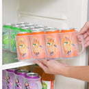Honana CF-KT04 Cans Storage Box Refrigerator Fridge Organizer Four Case Sauce Bottle Container