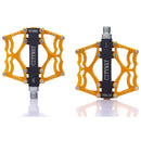 Aluminum Alloy Mountain Bike Platform Pedals Flat Sealed Bearing Axle 9/16" Cycling Bicycle Pedals