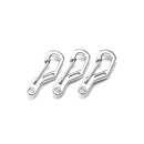 Outdooors EDC Buckle Carabiner D-shaped Quick Release Hook Clip Key Chain Camping Hiking