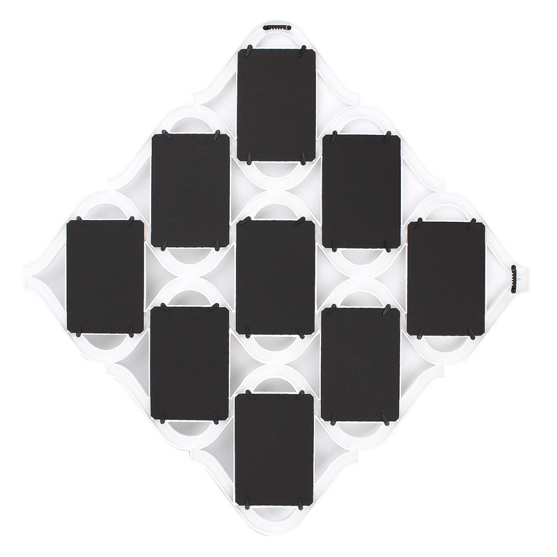 Chinese Knot 9 Image Family Photo Frame Collage Picture Wall Hanging Decor Wedding Gift