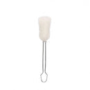 JIEZHI Replaceable Sponge Cup Brush Stainless Steel Cup Cleaning Brushes 3 Replaceable Brush Heads