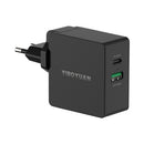 Bakeey QC3.0 PD Type-C Dual USB Fast Charging USB Charger Adapter For iPhone X XS Xiaomi Mi9 Redmi 7A Huawei P30