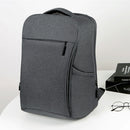 USB Chargering Backpack Double Storage Large Capacity Outdoor Business Laptop Bag- Standard