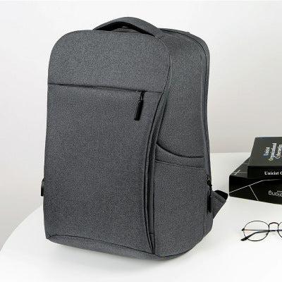 USB Chargering Backpack Double Storage Large Capacity Outdoor Business Laptop Bag- Standard