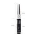 ALZRC Stainless Steel Taper Reamer Hole Expanding Saw Opener Black 0-14mm