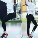 Women Plus Size Yoga Set Sports Fitness Exercise Training 3 Piece Clothing Suits