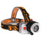 XANES WY8546 XPE White+Yellow+Blue 3 Colors Lights 9 Modes Zoomable USB Rechargeable Mini Bike Headlamp Outdoor Riding Cycling Light Head Lamp