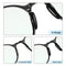 CHARMINER 32 Pairs Soft Eyeglasses Nose Pads, Thin Glasses Adhesive, Stick on Anti-Slip Soft Silicone Adhesive Nose Pads for Eyeglass Glasses, Sunglasses