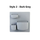 Home Wall Mounted Rack Organizer Cosmetic Sundries Holder Kitchen Bathroom Shelf Kitchen Storage Container