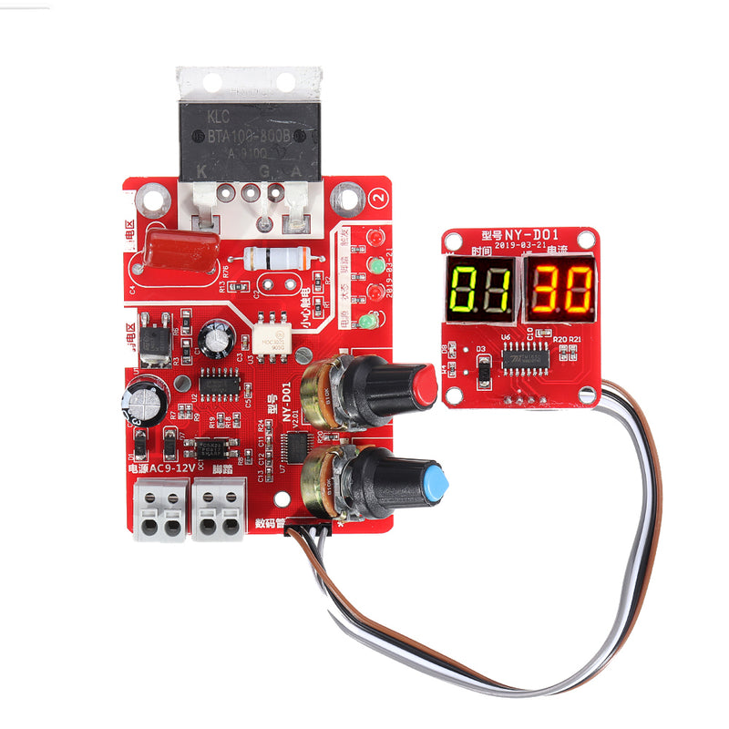 NY-D01 40A/100A Digital Display Spot Soldering Station Time and Current Controller Board