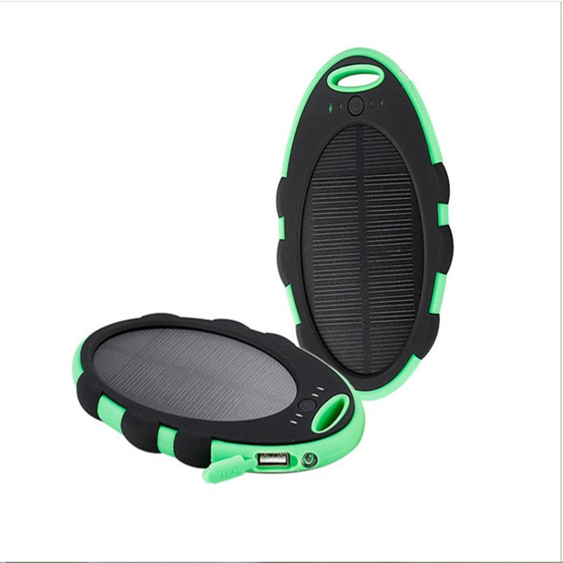 BAKEEY Dual USB Ports 4000mah Solar Power Bank Case LED Kit DIY Box Fallproof External Solar Panel Chargering Battery Charger