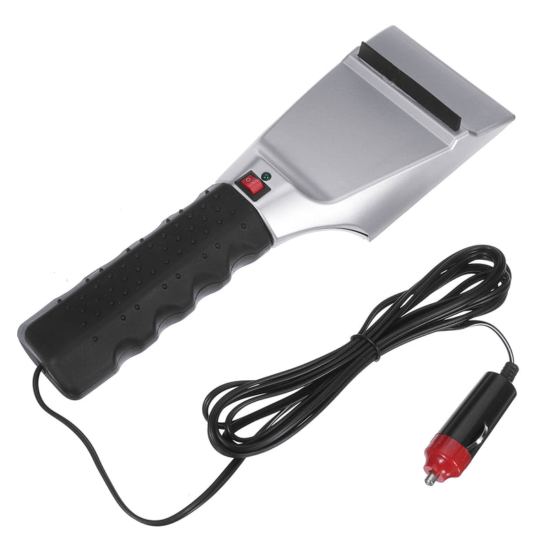 12V Electric Heated Car Ice Scraper Winter Auto Window Snow Removal Clean Shovel