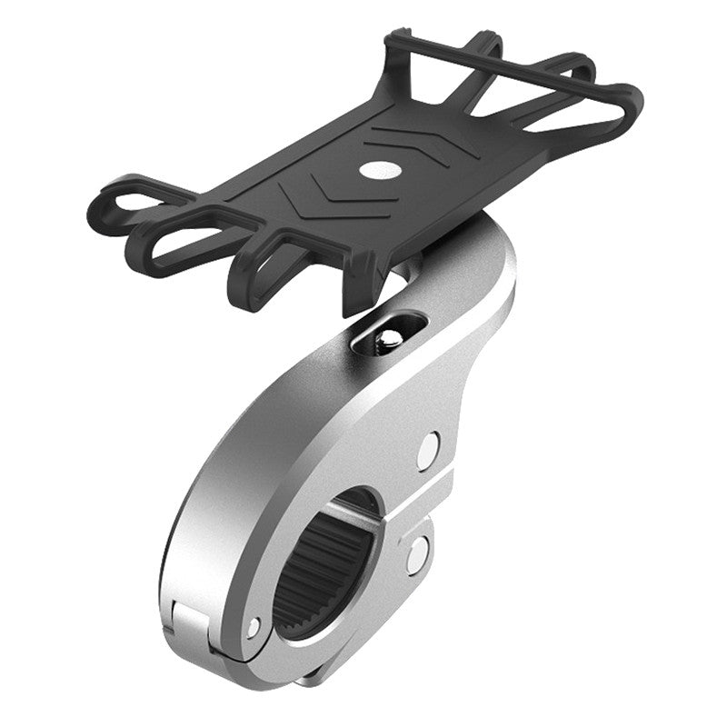 4.7-6.0 inch Handle Phone Holder Silicone Strap Mount Motorcycle Bike Universal