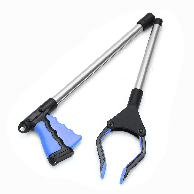 Industrial Heavy Duty Pick Up Tool Reacher Grabber Trash Rotating Hand Stick Tools Kit