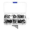 Suleve M3CH2 M3 Carbon Steel Allen Bolt 4-20mm Button Head Hex Socket Cap Screw Bolt Metric 120pcs