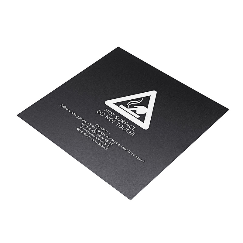 Black 220*220mm Scrub Heated Bed Sticker for 3D Printer Reprap Aluminum Plate