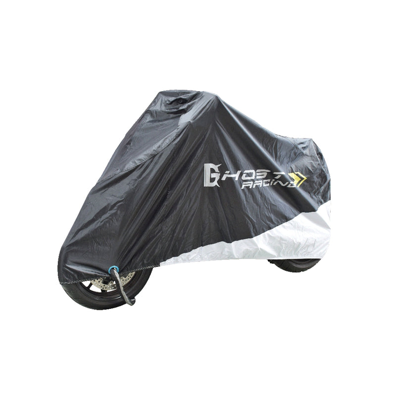 GHOST RACING Motorcycle Cover Waterproof Moped Scooter Dustproof UV Covering