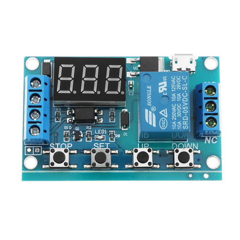 DC 6V To 30V One Way Relay Module Delay Power Off Disconnection Trigger Delay Cycle Timer