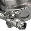 3.5 Inch V-Band Clamp with Flanges Turbo Exhaust Intercooler Down Pipe Stainless 89mm