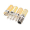 E14 G4 G9 4W COB2508 Dimmable Warm White Pure White LED Corn Light Bulb AC220-240V