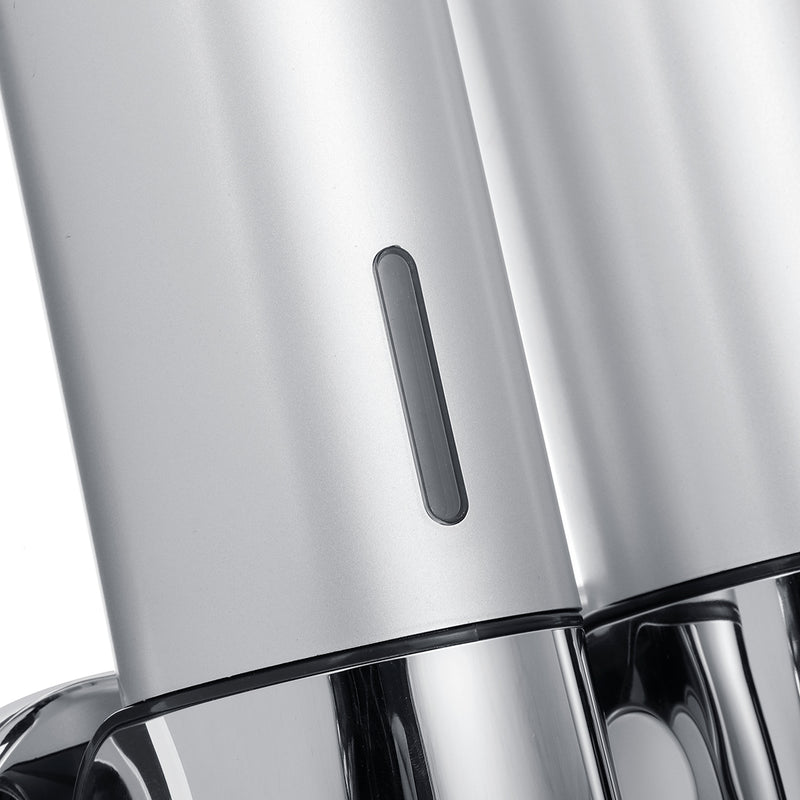 Wall Mount Bathroom Sanitizer Soap Dispenser Shower Round Shampoo Bottle