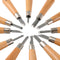 12Pcs Professional Wood Carving Chisel Tools Set Woodwork Sharpening Carpenter