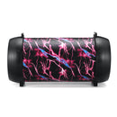 Portable Outdoors Wireless bluetooth Speaker FM Radio TF Card U Disk Flash Light Subwoofer Speaker with Mic