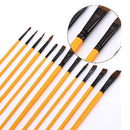 Zhuting B3601 36Pcs Canvas Curtains Multi-function Practical Writing Brush Suit