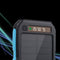 BAKEEY LED Dual USB Ports Solar Panel Power Bank Case 10000mah Waterproof Battery Charger DIY Kits Box Shell For Mobile Phones