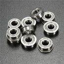 10pcs MF105ZZ 5x10x4mm Flanged Ball Bearings Double Shielded Ball Bearing