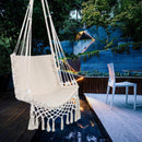 Outdoor Cotton Rope 150kg Bearing Camping Traveling Hammock Hanging Swing Hammock Chair