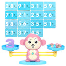 Kids Early Educational Baby Scale Balance Math Game Children Montessori Intelligence Toys