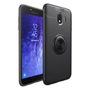 C-KU 360 Rotating Ring Grip Kicktand Protective Case For Samsung Galaxy J4 2018