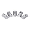 Machifit 10pcs 20M4 Elastic Nut T Roll Ball Spring Nuts for 2020 Series Aluminum Extrusion Profile