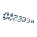 140Pcs 5-18mm Double Ear O Hydraulic Hose Fuel Clamp Sealing Pressure