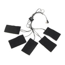 5pcs 65 Electric Heating Pad 3 Gear Adjusted DIY Thermal Vest Heated Clothes