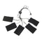 5pcs 65 Electric Heating Pad 3 Gear Adjusted DIY Thermal Vest Heated Clothes