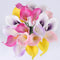 Natural Real Touch Flower Bouquet Calla Lily Wedding Home Fake Flower For  Home Party Decorations