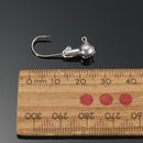 ZANLURE 10pcs Jig Head Fishing Hooks Lead Round Head Jigs  Hooks Fishing Tackle