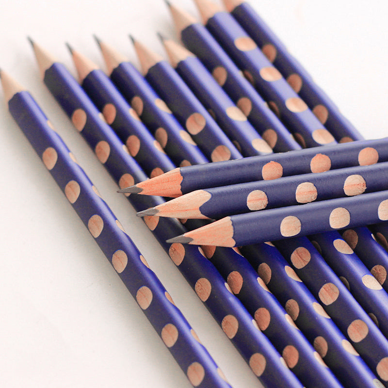 Lyra 1760102 12 Pcs/Set Wooden Sketch Pencils Groove Slim Hole Correction Writing Posture Grip Position Painting Drawing Pencil HB 2B 2H