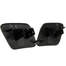 A Pair of Left Right Bumper Headlight Headlamp Washer Cap Cover for Audi A4 B6 Quattro