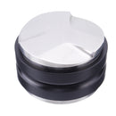 Double Head Adjustable Coffee Tamper Grinder Stainless Steel Flat Base Three Angled Slop