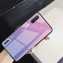 Bakeey Gradient Color Tempered Glass + Soft TPU Back Cover Protective Case for Xiaomi Mi A3 / Xiaomi Mi CC9e