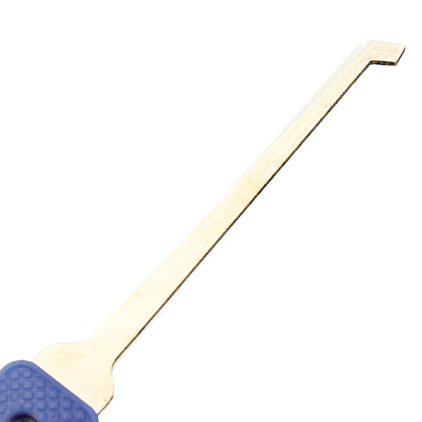 DANIU 12pcs Unlocking Lock Pick Set Key Extractor Tool with Blue Practice Padlock Lock Pick Tools