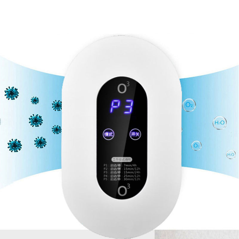 KCASA Home Negative Ion Air Purifier Air Sterilization Deodorizer Remove Formaldehyde Smoke Dust Purification