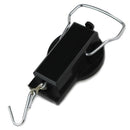 2 in 1 22KG 50LBS Portable Scale Luggage Travel Scale Hanging Suitcase Hook with 1M Flexible Rule