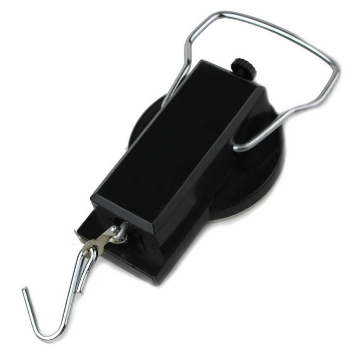 2 in 1 22KG 50LBS Portable Scale Luggage Travel Scale Hanging Suitcase Hook with 1M Flexible Rule