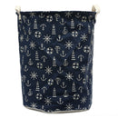 Linen Laundry Hamper Bag Washing Basket Clothes Storage Pouch Collection